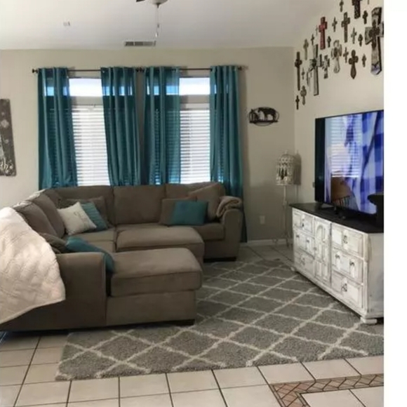 Set of 2 Loha Linen Window Curtain Panel - Picture 6 of 6